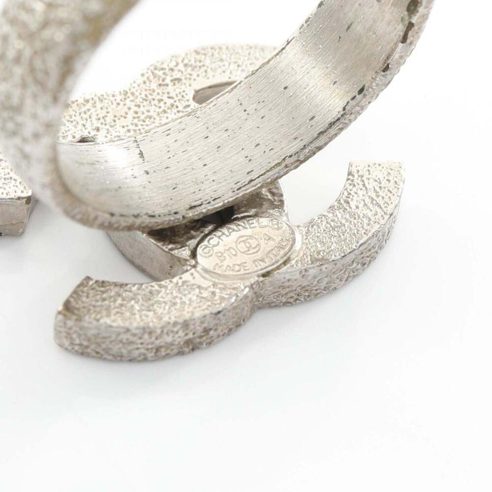 CHANEL Silver Logo Ring - Picture 4 of 7